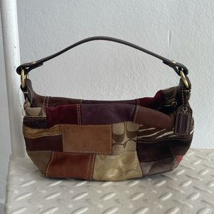 Coach patchwork small leather purse